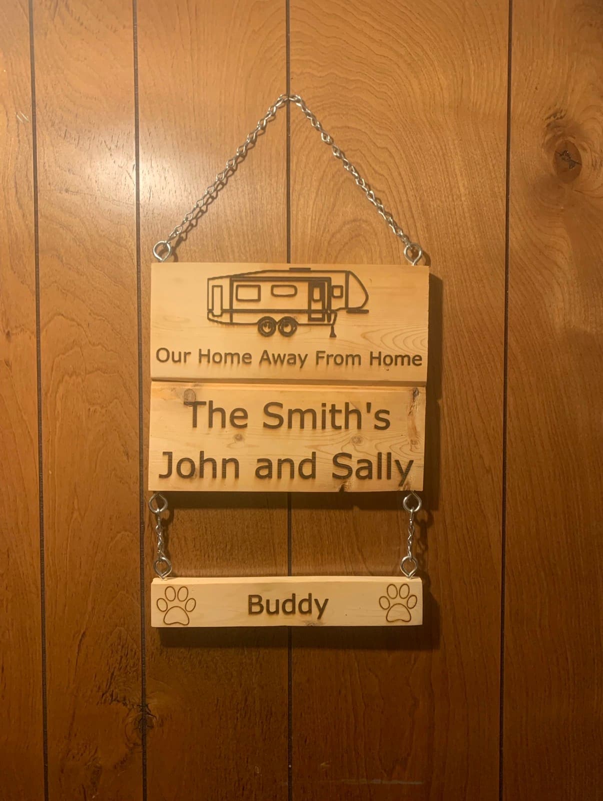 Wooden signs